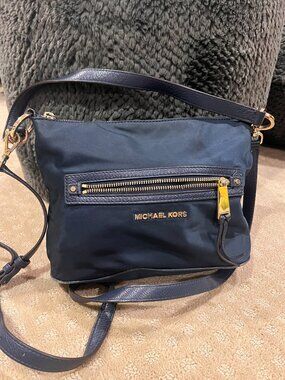 Michael Kors Navy Crossbody Bag
